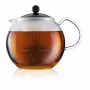 Tetera individual Bodum Assam 1500 ml negra transparente