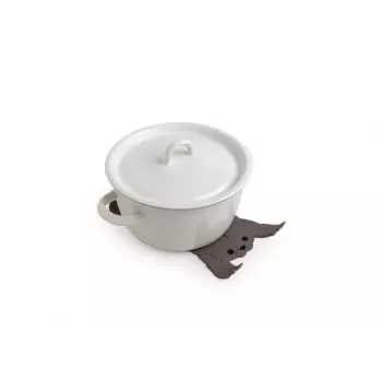 Salvamanteles Ototo Design Scaredy Cat silicona 139,7x266,7x5,08 mm