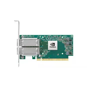 Tarjeta de red NVIDIA 900-9X513-0053-SN2 interna PCIe Ethernet / Fibra 25000 Mbit/s verde/gris