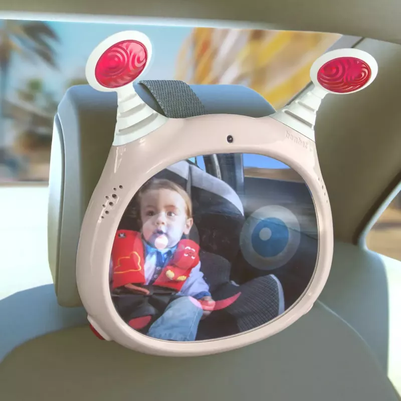 Espejo retrovisor para silla de coche infantil Benbat OLY marrón claro
