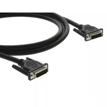 Cable DVI Kramer Electronics cable de cobre DVI 7,6 m DVI-D negro