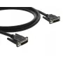 Cable DVI Kramer Electronics cable de cobre DVI 7,6 m DVI-D negro
