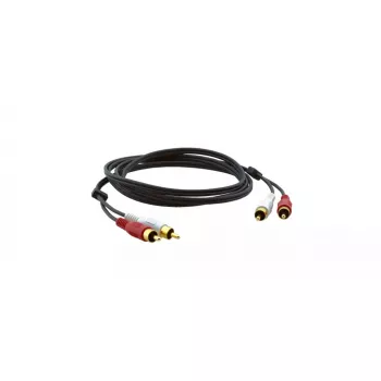 Cable de audio RCA conector macho a conector macho 7,6 m Kramer Electronics 2xRCA
