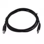 Cable USB Kramer Electronics 3 m USB 2.0 USB A USB B negro