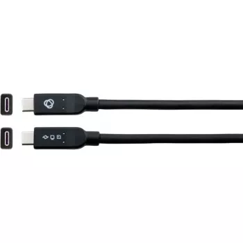 Cable USB-C Kramer C-U32/MFF 100W PD, 4,6 m de longitud