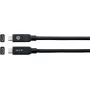 Cable USB-C Kramer C-U32/MFF 100W PD, 4,6 m de longitud
