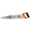 Sierra de costilla Bahco 2500-22-XT-HP 55 cm negra naranja acero inoxidable