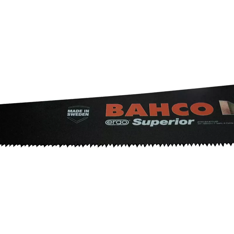 Sierra de costilla Bahco 2700-24-XT7-HP 60 cm negra naranja