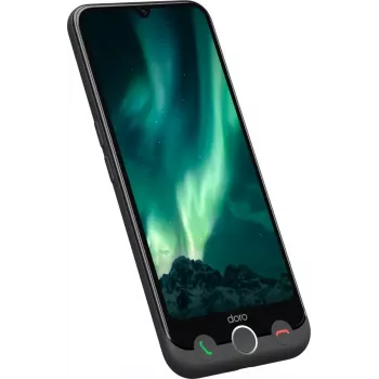 Smartphone Doro Aurora A31 6,1 inch Dual SIM Android 14 6GB RAM 128GB gris grafito