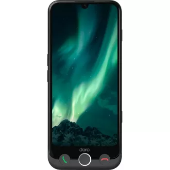 Smartphone Doro Aurora A31 6,1 inch Dual SIM Android 14 6GB RAM 128GB gris grafito