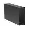 Caja externa para tarjeta gráfica Sonnet DM-ENC-1M-D — carcasa de aluminio, negra, 88×424×228 mm