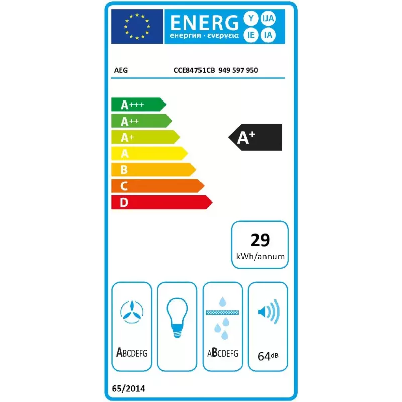 Placa de inducción integrable AEG CCE84751CB 4 zonas de cocción control táctil
