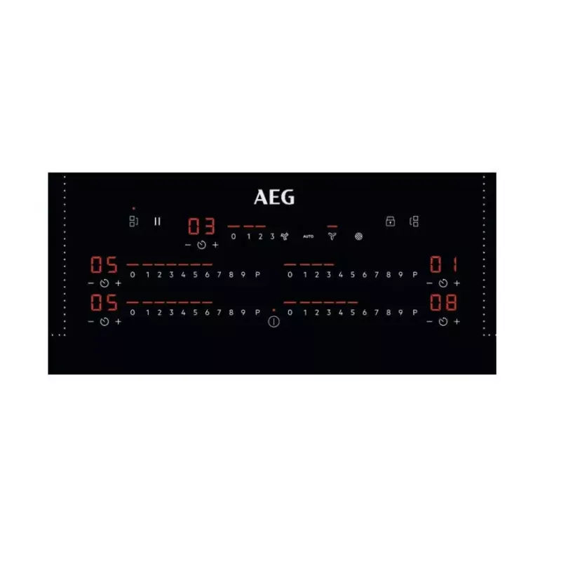 Placa de inducción integrable AEG CCE84751CB 4 zonas de cocción control táctil
