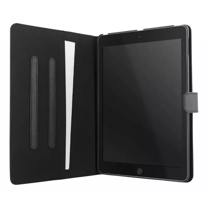 Funda para tablet DELTACO IPD-2017-2 tipo folio para iPad 9,7 pulgadas (2017/2018), piel, modo soporte
