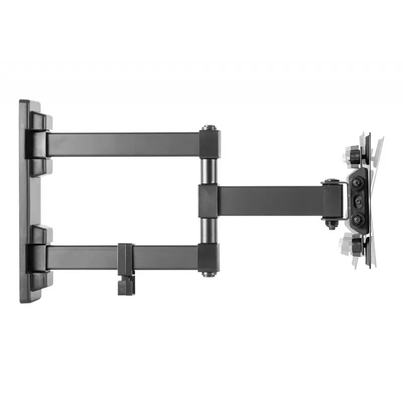 Soporte para monitor Deltaco ARM-1204 27 pulgadas pared negro