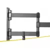 Soporte para monitor Deltaco ARM-1204 27 pulgadas pared negro