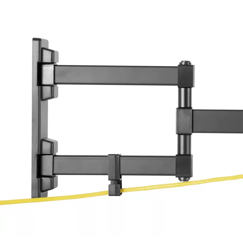 Soporte para monitor Deltaco ARM-1204 27 pulgadas pared negro