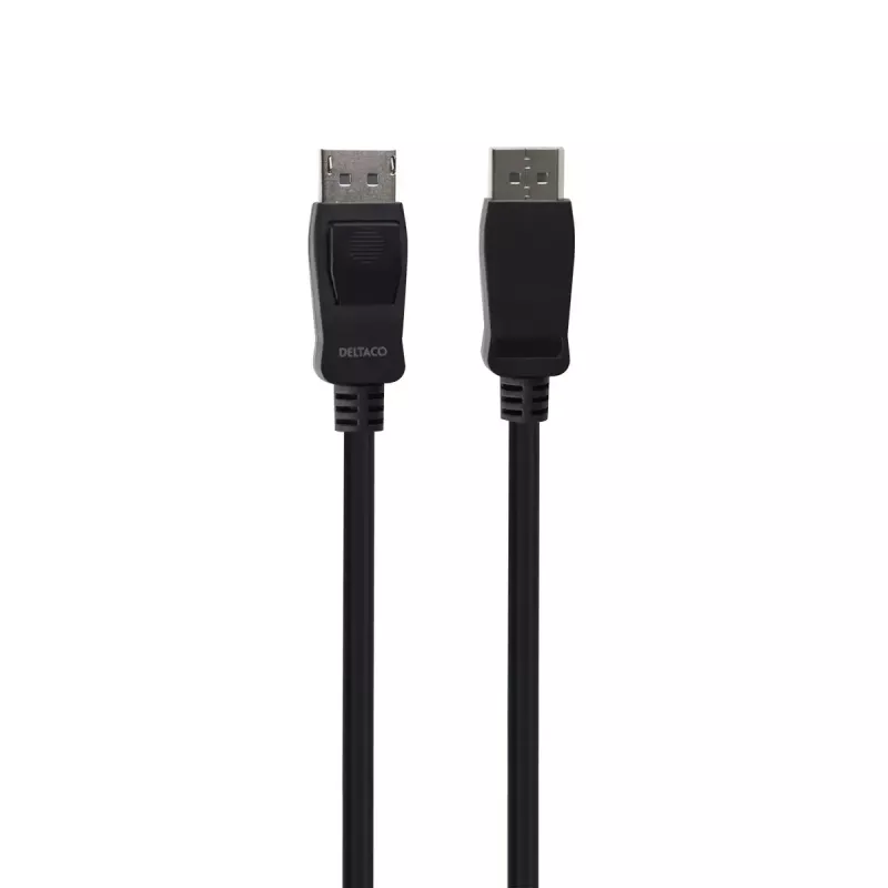 Cable DisplayPort Deltaco DP8K-1050-LSZH 5 m negro