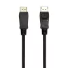 Cable DisplayPort DELTACO DP-1020D-FLEX 2 m, DisplayPort a DisplayPort, conector macho–conector macho, negro
