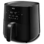 Freidora de aire AEG AAF3B, individual 3,3 L, capacidad 1,2 kg, 1350 W, control táctil LED, negra