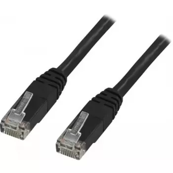 Cable de red Deltaco TP-611S RJ-45 Cat6 1,5 m negro