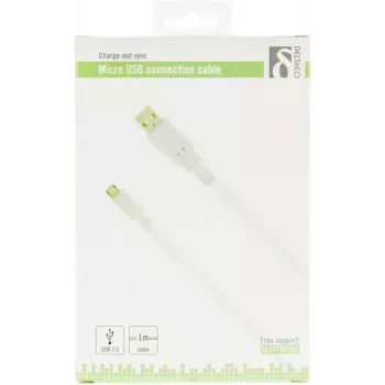 Cable USB Deltaco MICRO-100