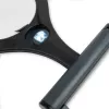 Lupa de mano Carson LumiCraft 2x, LED, a pilas, negra, 135×23×226 mm