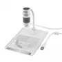 Microscopio digital Carson EFLEX 300x, aumento 75–300×, cámara 1600×1200, gris/blanco