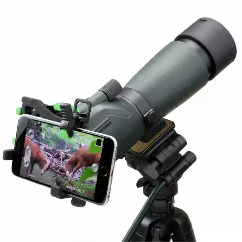 Soporte para cámara de telescopio/smartphone Carson HookUpz 2.0 ancho 109 mm fondo 58 mm alto 114 mm