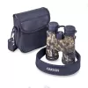 Prismáticos Carson JR 10x42 BAK-4 de tejado, diseño compacto camuflaje, 127×50,8×160 mm