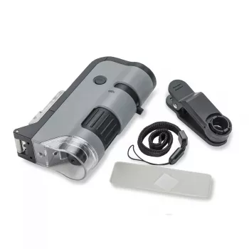 Microscopio digital Carson MICROFLIP 250x negro acero inoxidable
