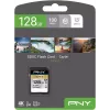 Tarjeta de memoria SDXC PNY Elite-X 128 GB, UHS-I, Class 10, U3, 100 MB/s lectura
