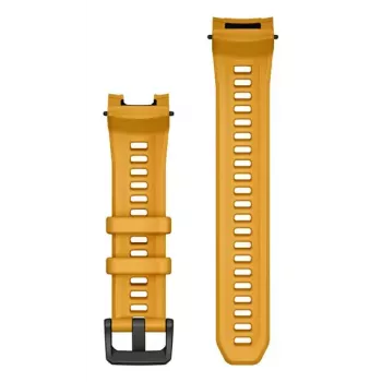 Correa para reloj inteligente Garmin, 22 mm de ancho, amarilla, longitud 129 mm