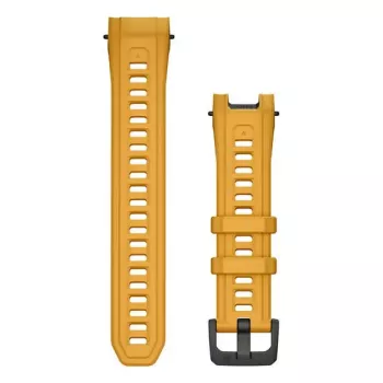 Correa para reloj inteligente Garmin, 22 mm de ancho, amarilla, longitud 129 mm