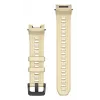 Correa de reloj Garmin 22 mm beige, longitud 129 mm, compatible con smartwatches Garmin