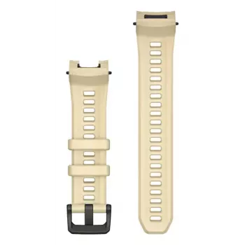 Correa de reloj Garmin 22 mm beige, longitud 129 mm, compatible con smartwatches Garmin