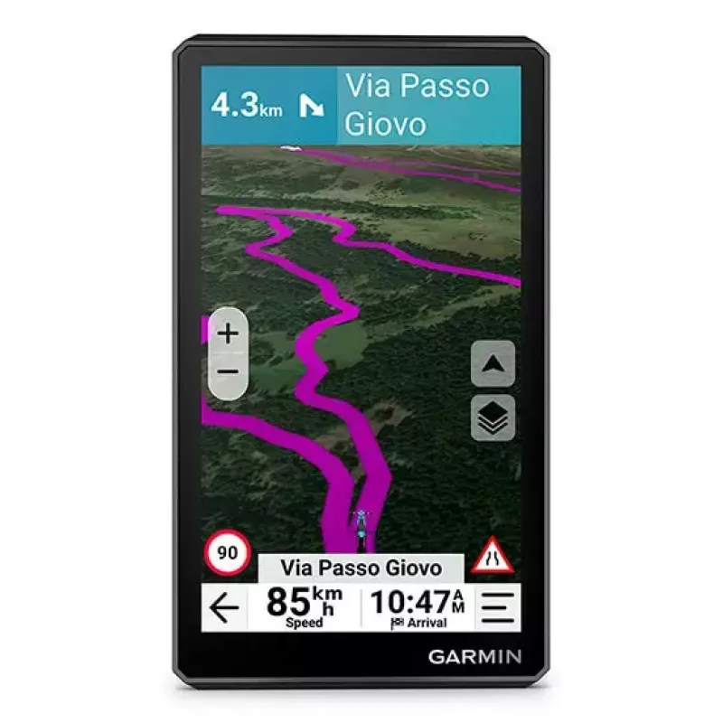 Navegador GPS para moto Garmin zumo XT3 – pantalla táctil TFT de 4,7 inch (11,9 cm), 1280x720, 64 GB, MicroSD, Li-Ion, 190 g, negro