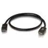 Cable adaptador C2G de 3 m DisplayPort macho a HDMI macho negro