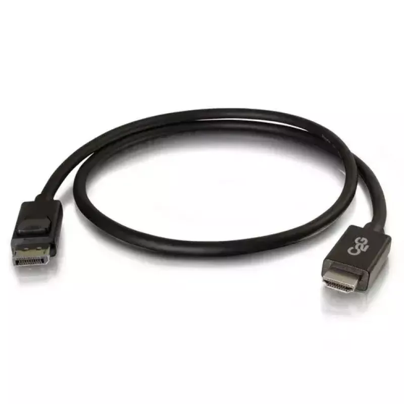 Cable adaptador C2G de 3 m DisplayPort macho a HDMI macho negro