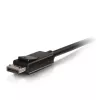 Cable adaptador C2G de 3 m DisplayPort macho a HDMI macho negro