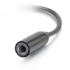 Cable para móvil C2G 54426 USB-C a 3,5 mm negro 0,09 m