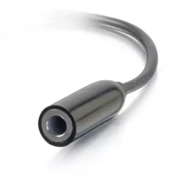 Cable para móvil C2G 54426 USB-C a 3,5 mm negro 0,09 m