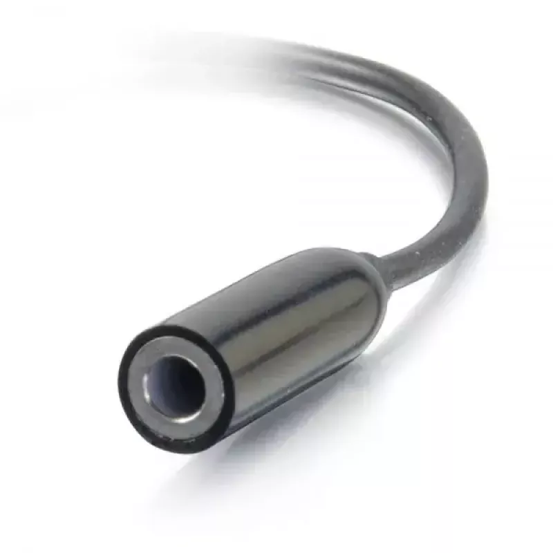 Cable para móvil C2G 54426 USB-C a 3,5 mm negro 0,09 m