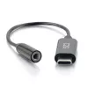 Cable para móvil C2G 54426 USB-C a 3,5 mm negro 0,09 m