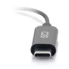 Cable para móvil C2G 54426 USB-C a 3,5 mm negro 0,09 m