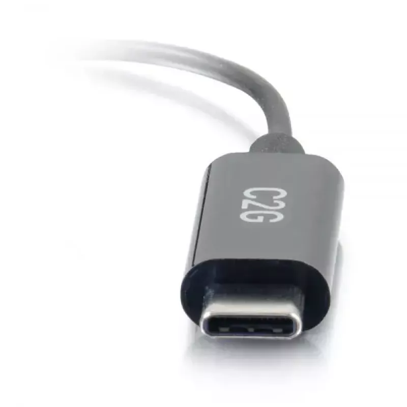 Cable para móvil C2G 54426 USB-C a 3,5 mm negro 0,09 m