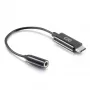 Cable para móvil C2G 54426 USB-C a 3,5 mm negro 0,09 m