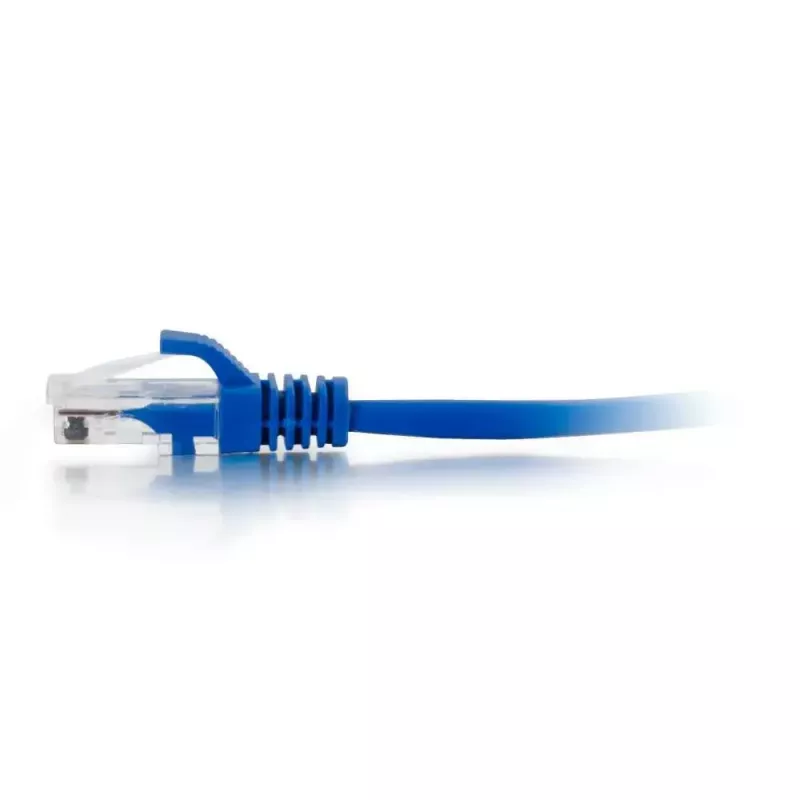 Cable de red C2G de 2 m Cat5e RJ-45 U/UTP azul