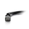 Cable de red patch C2G de 0,5 m Cat5e con conector sin apantallar negro