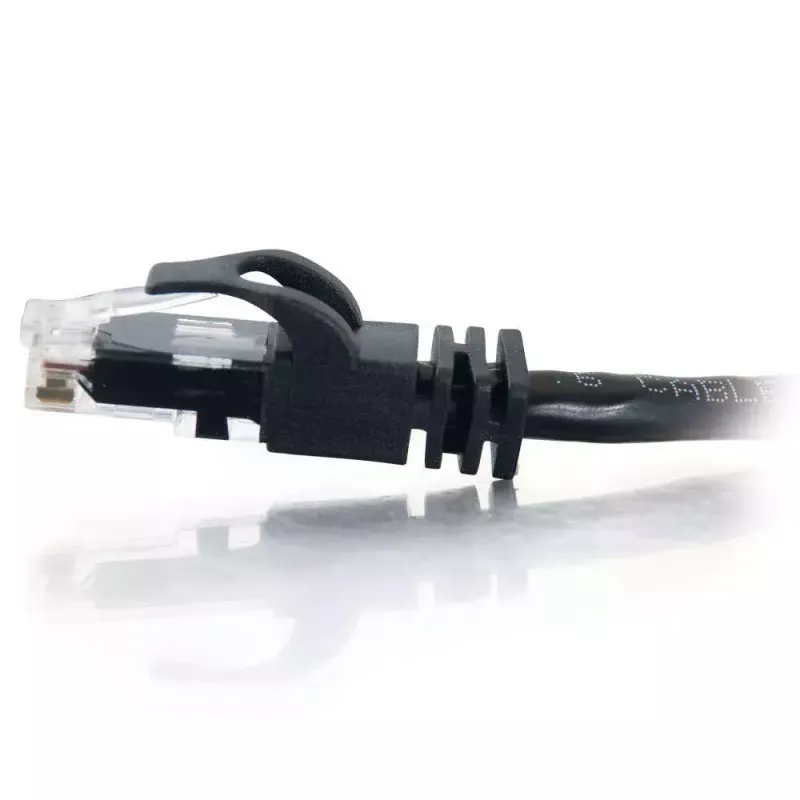C2G 83412 Cable de conexión Cat6 UTP, negro, 10 m